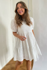 By IC Vilma Dress Hvit