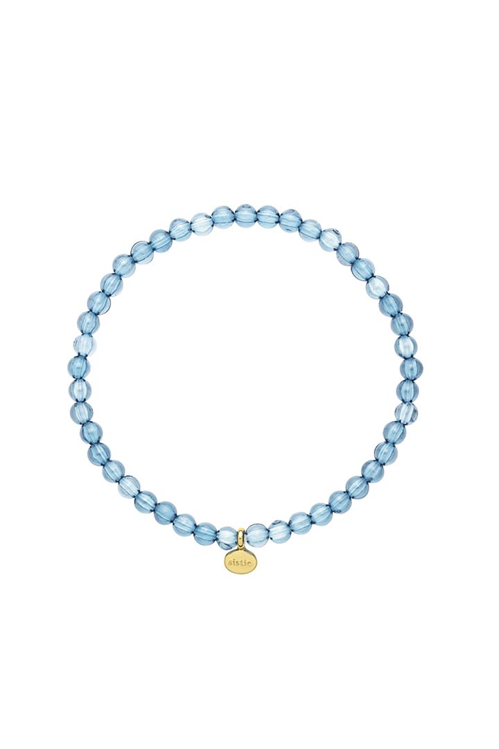 Sistie Poppy - chunky Bracelet Light Blue Trans