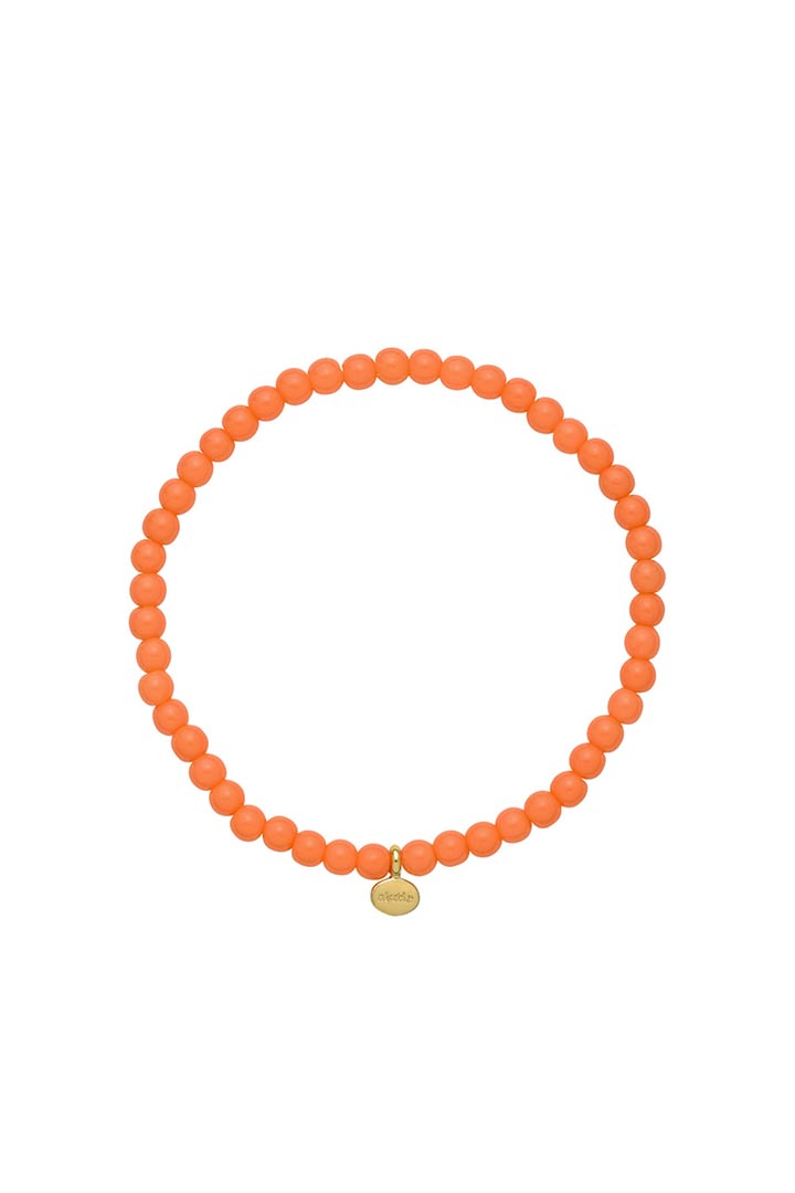 Sistie Poppy - chunky Bracelet Orange