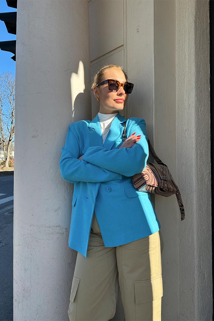Moves Cami Blazer Malibu Blue