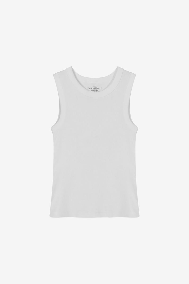 Bread & Boxers Tank crew neck White