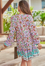Jaase FEY MINI DRESS Rosa