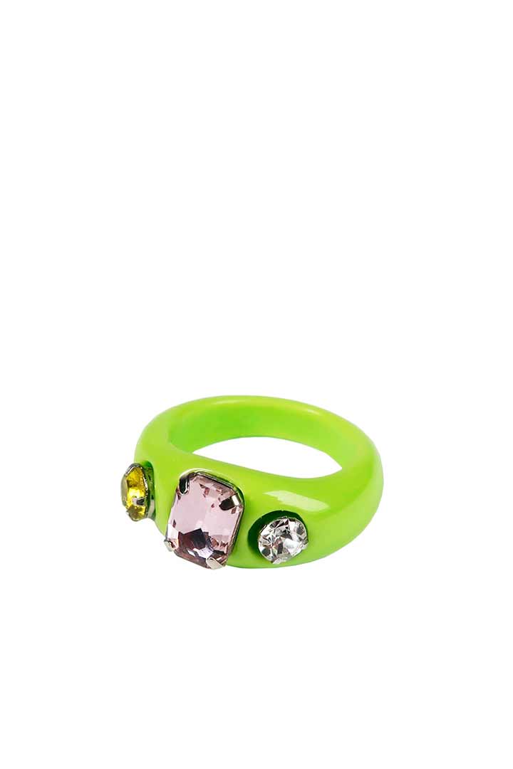 Sistie Victoria - Chunky ring Grønn
