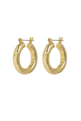 Luv AJ Baby Amalfi Tube Hoops Gold